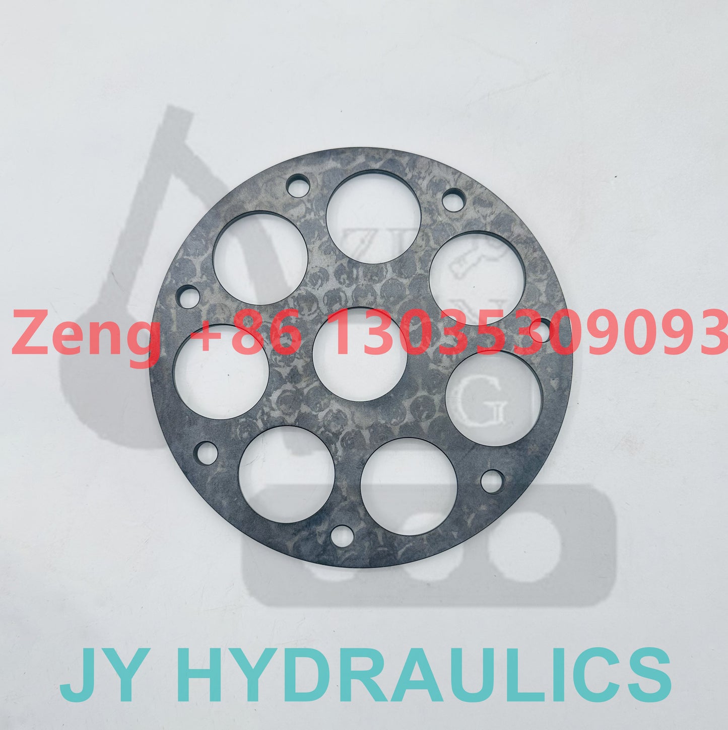 KOMATSU PC400-6 excavator travel motor set plate retainer plate retainer shoe push plate