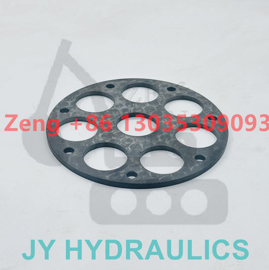 KOMATSU PC400-6 excavator travel motor set plate retainer plate retainer shoe push plate