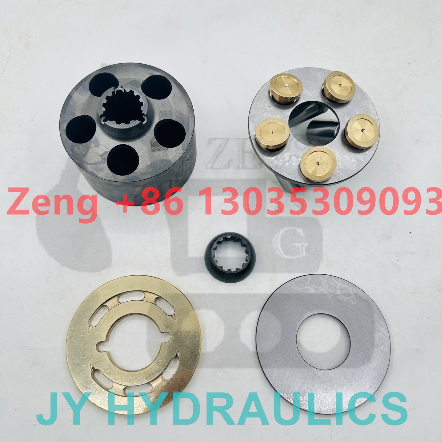 Hitachi ZW220-6 wheel loader travel motor piston shoe piston subassembly piston kit