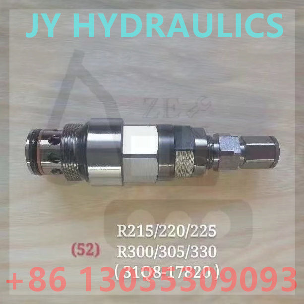 HYUNDAI R215 R220 R225 R300 R305 R330 EXCAVATOR 31Q8-17820 RELIEF VALVE