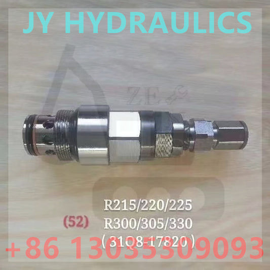HYUNDAI R215 R220 R225 R300 R305 R330 EXCAVATOR 31Q8-17820 RELIEF VALVE
