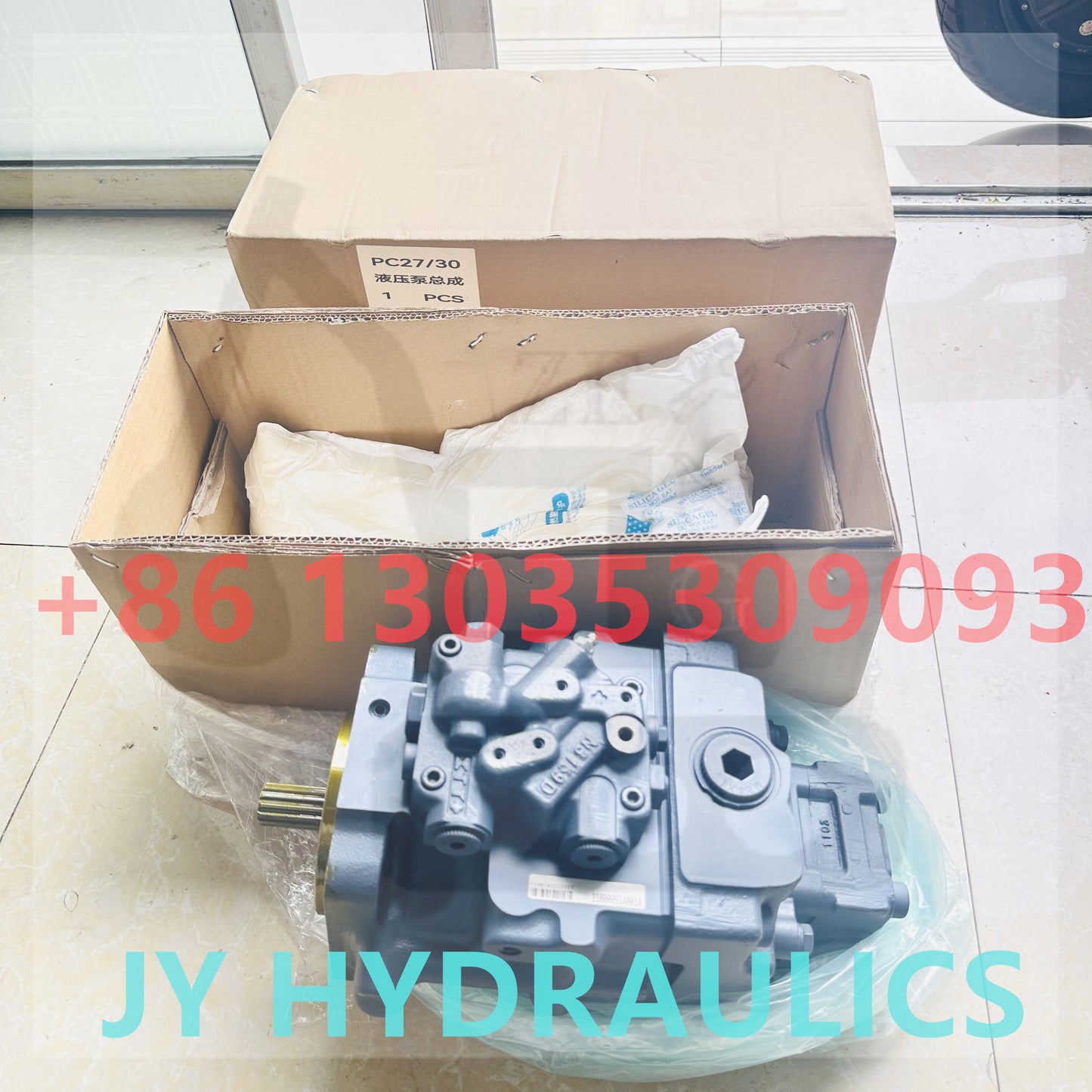 KOMATSU PC27MRX-1  PC27MR-2 PC27MR-2-A PC27MR-2-B PC30MR-2 PC30UU-3  EXCAVATOR 708-1S-00252 708-1S-01252 HYDRAULIC PUMP