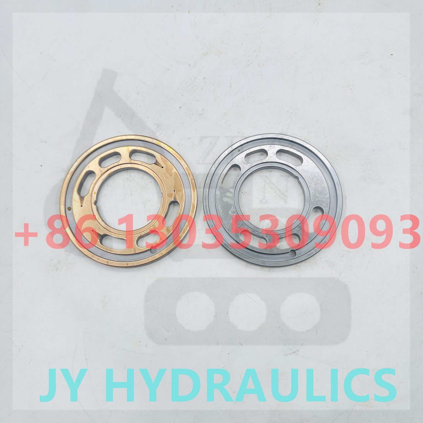 CATERPILLAR E305 EXCAVATOR FINAL DRIVE TRAVEL MOTOR VALVE PLATE-01