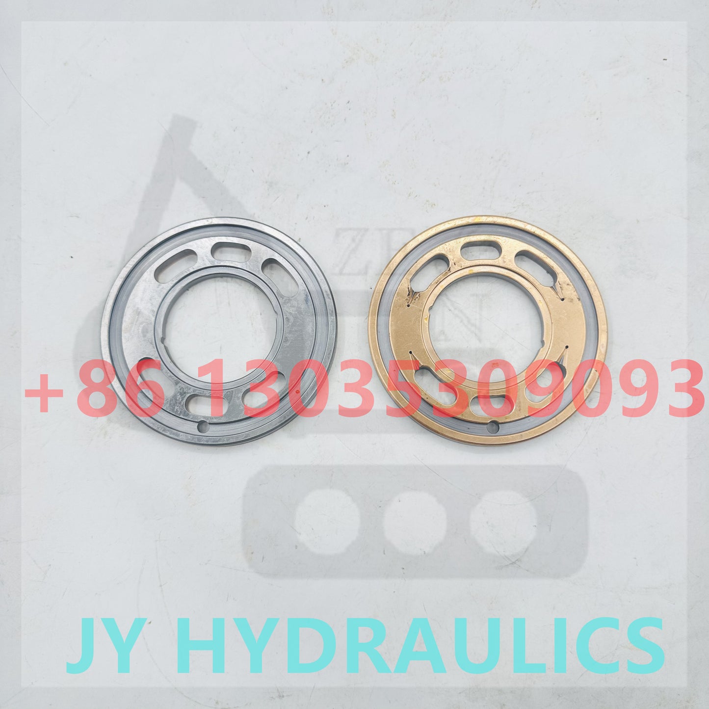 CATERPILLAR E305 EXCAVATOR FINAL DRIVE TRAVEL MOTOR VALVE PLATE-01