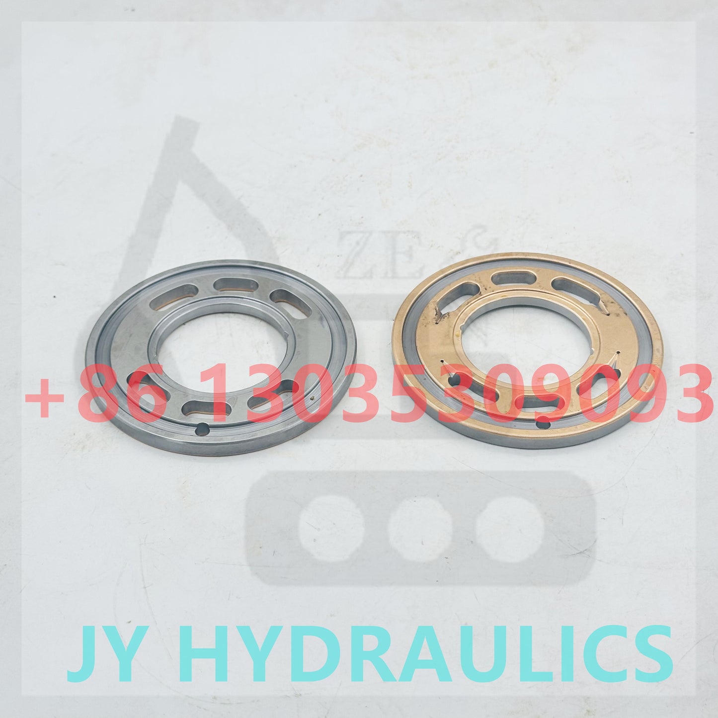 CATERPILLAR E305 EXCAVATOR FINAL DRIVE TRAVEL MOTOR VALVE PLATE-01