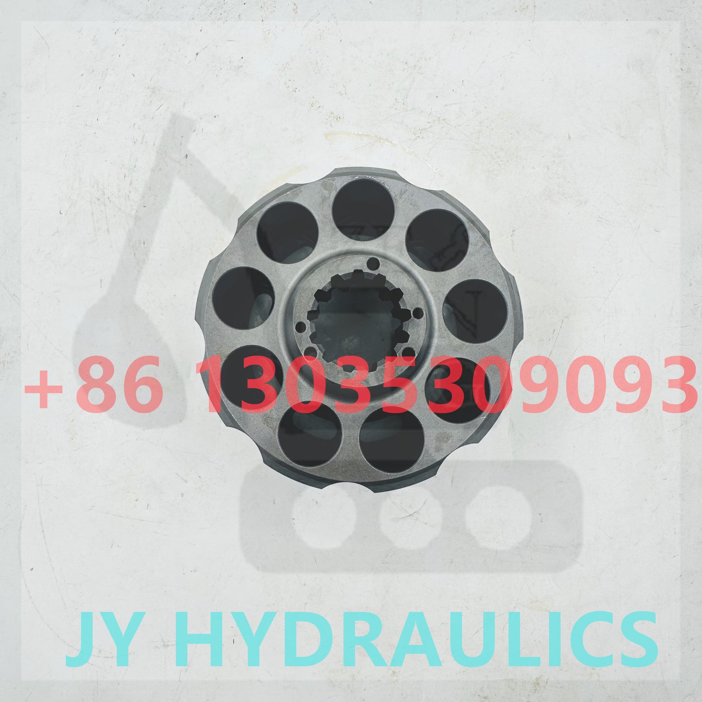 YUCHAI YC35-6 excavator travel motor cylinder block rotor barrel