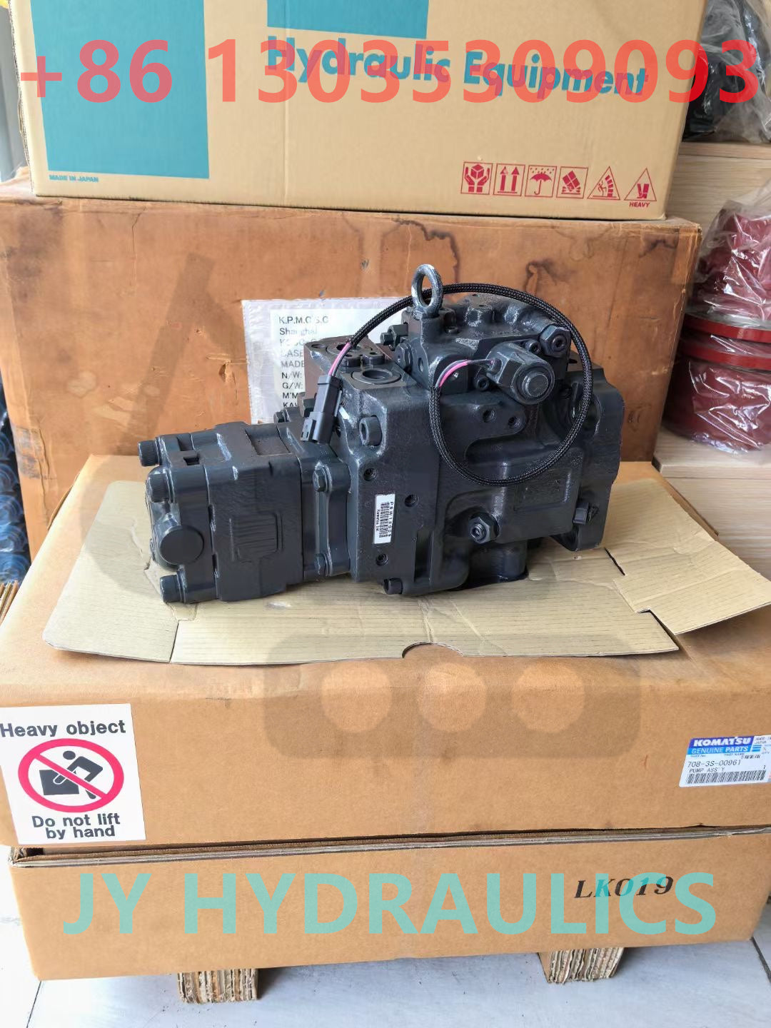 KOMATSU PC56 EXCAVATOR HYDRAULIC PUMP