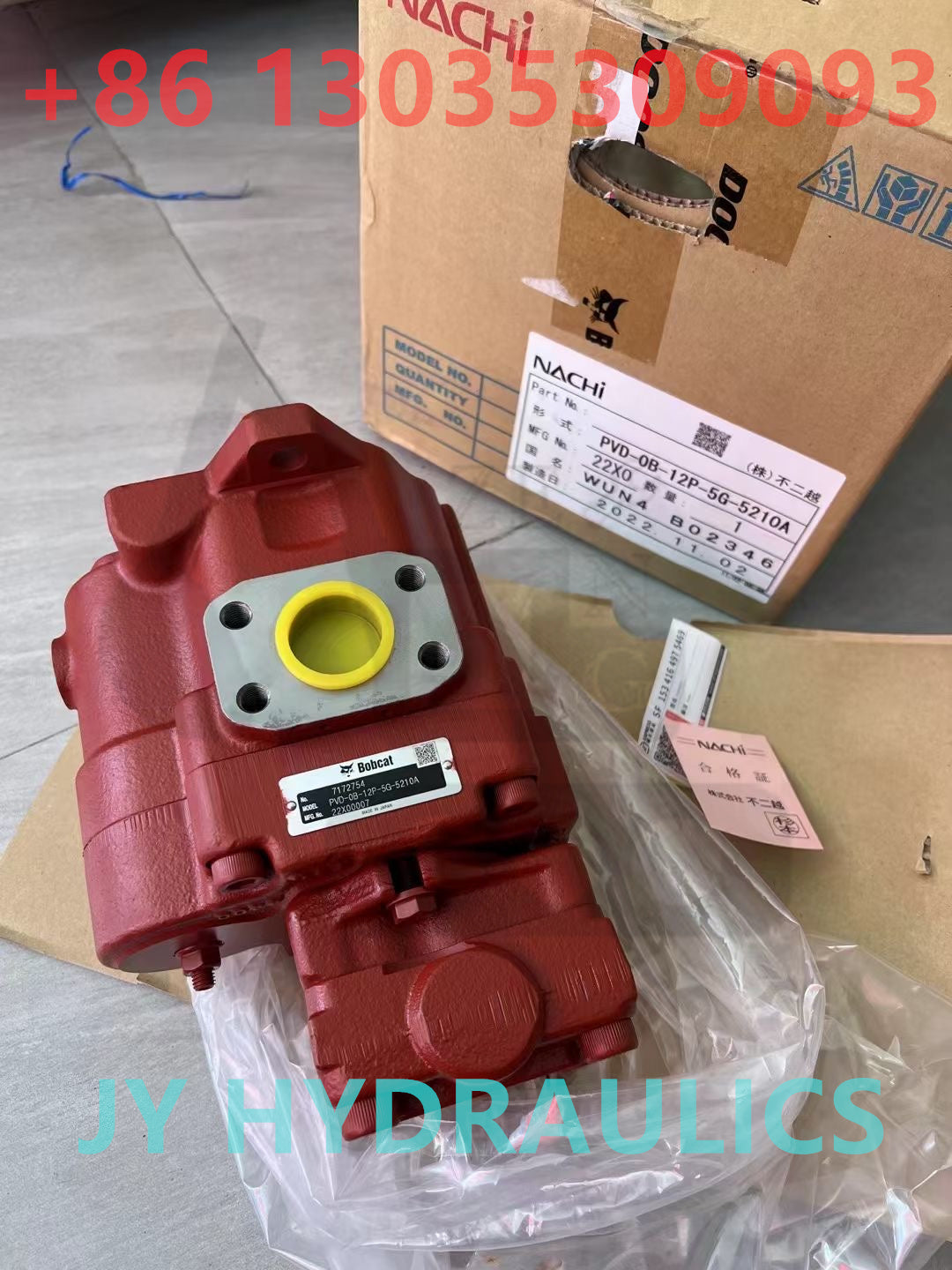 NACHI PVD-0B-12P HYDRAULIC PUMP