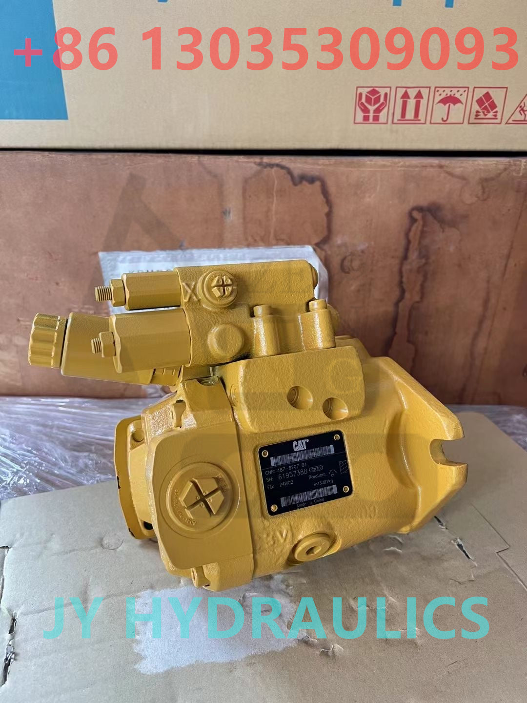CATERPILLAR 487-6207 HYDRAULIC PUMP