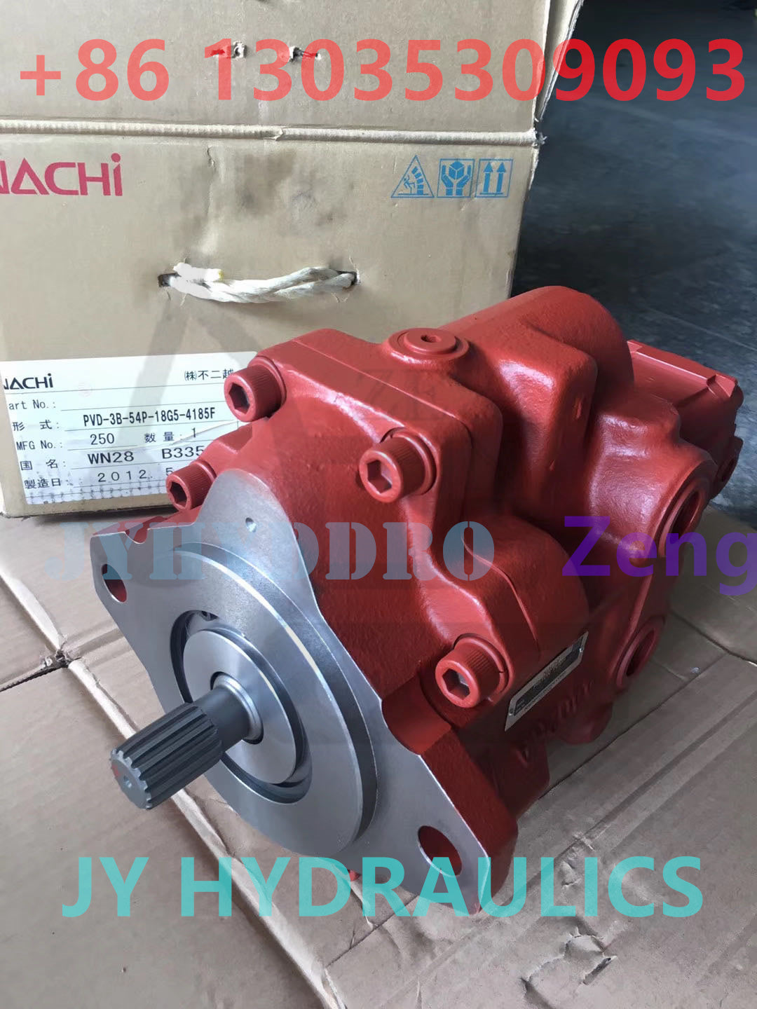 NACHI ORIGINAL PVD-3B-54P HYDRAULIC PUMP