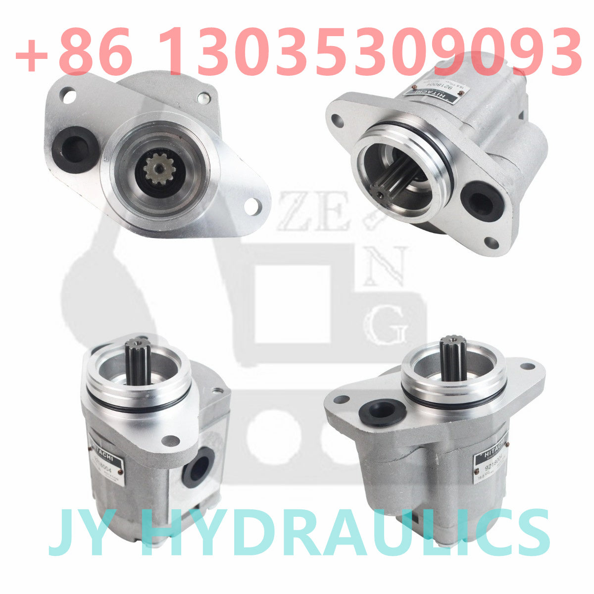 HITACHI HPV091 hydraulic pilot gear pump