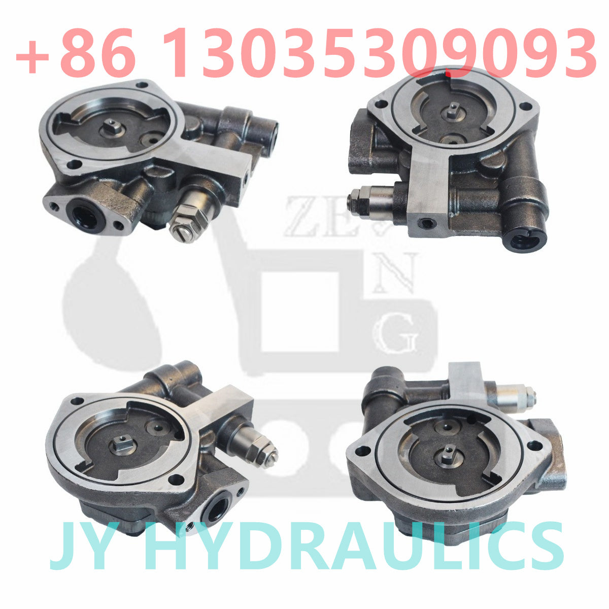 KOMATSU PC200-5 EXCAVATOR HPV90 HYDRAULIC PILOT GEAR PUMP