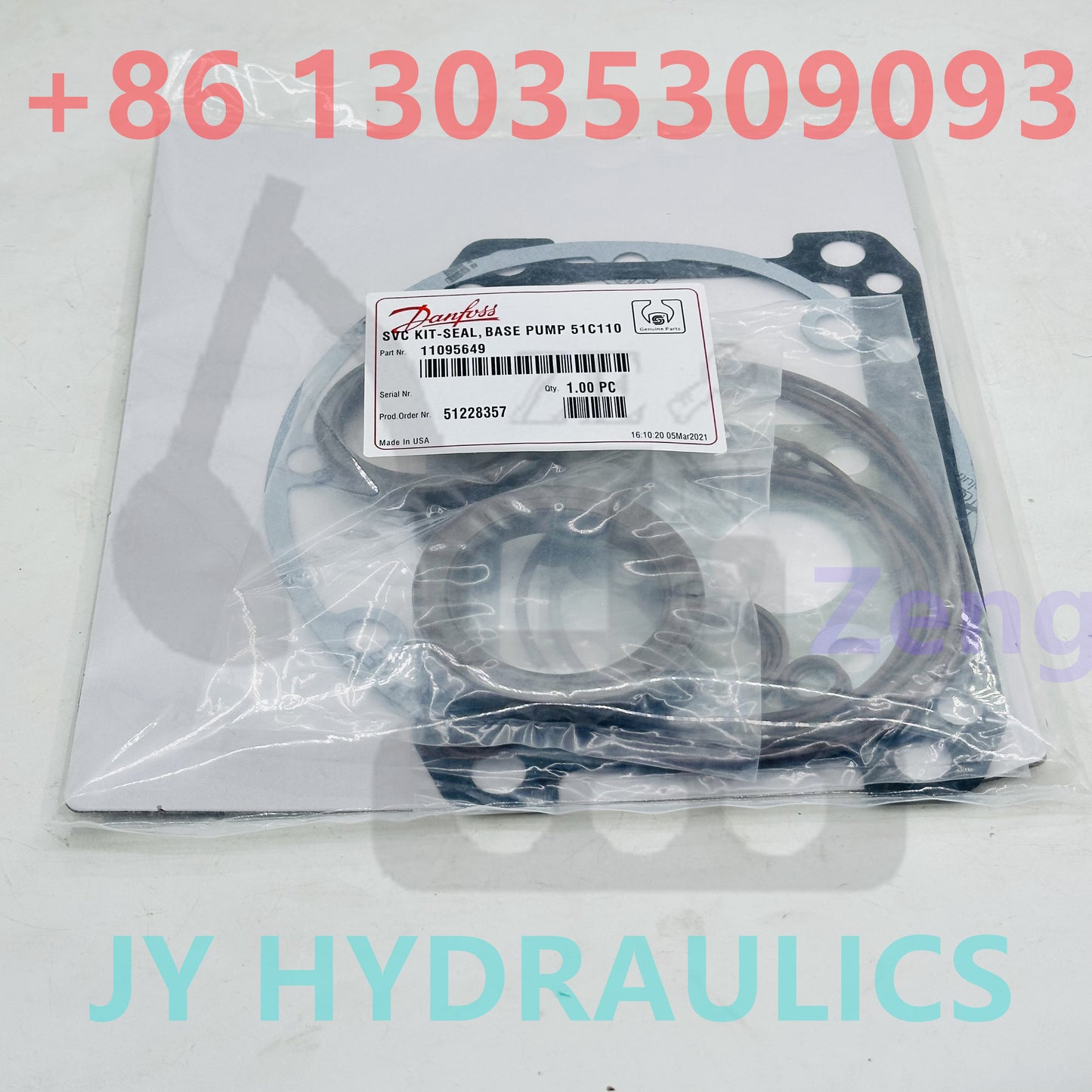 SAUER DANFOSS 51C-110 51D-110 hydraulic pump repair kit seal kit