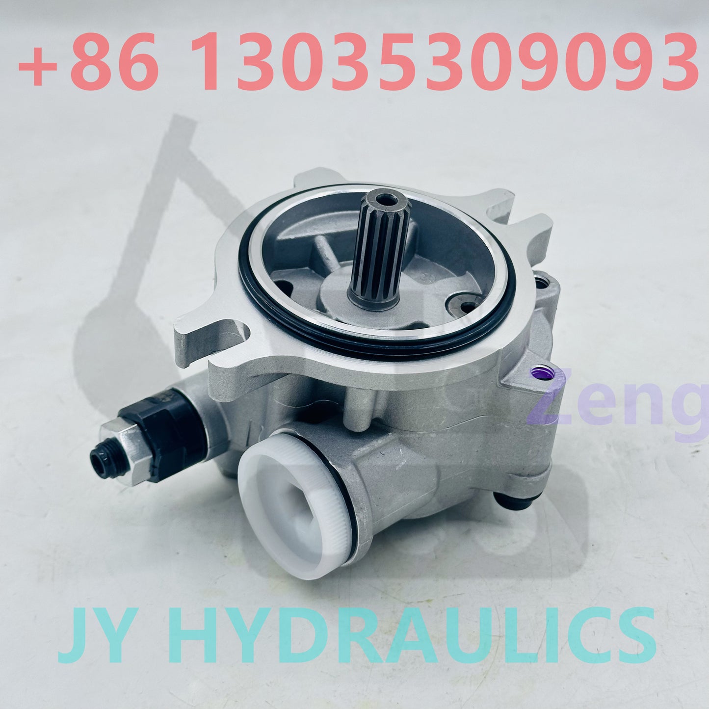 New Holland E365 excavator hydraulic pilot gear pump