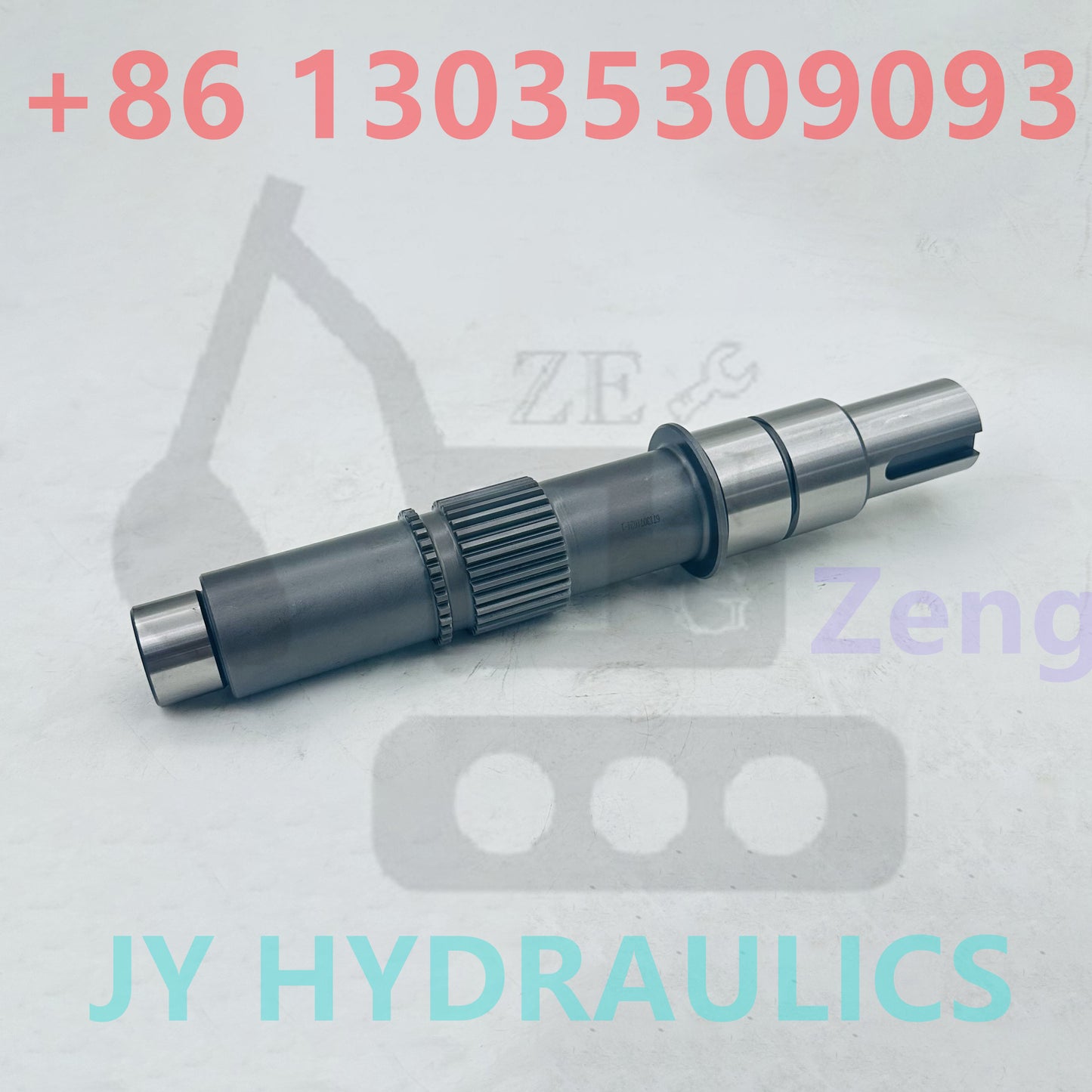 PVH131 hydraulic pump drive shaft key kind