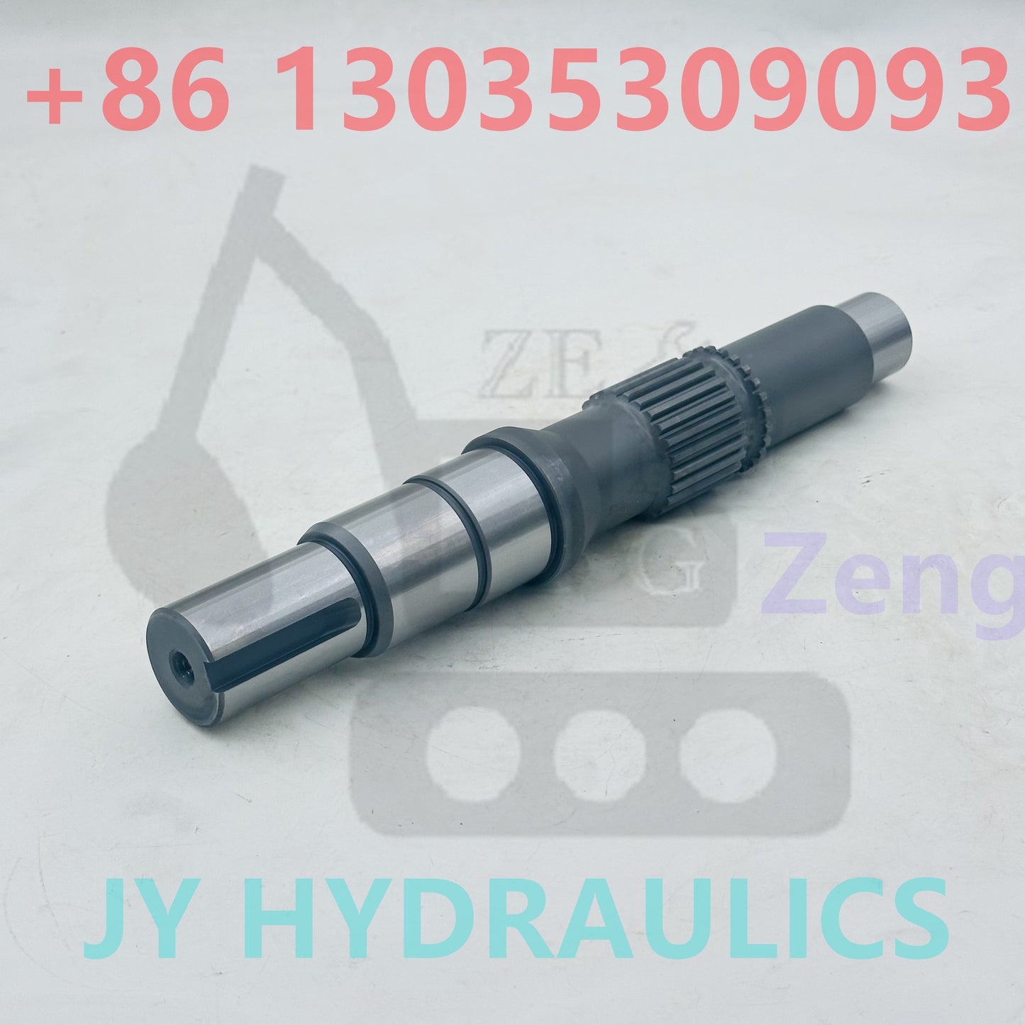 Vickers PVH74 hydraulic pump drive shaft