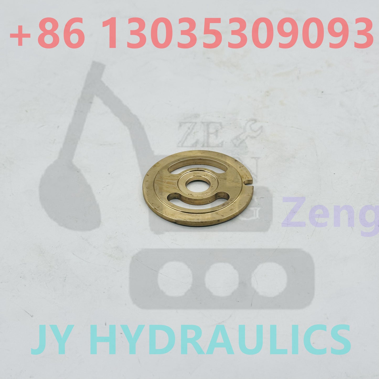 Parker F11-019 hydraulic pump valve plate timing plate balance plate control plate control lens port plate