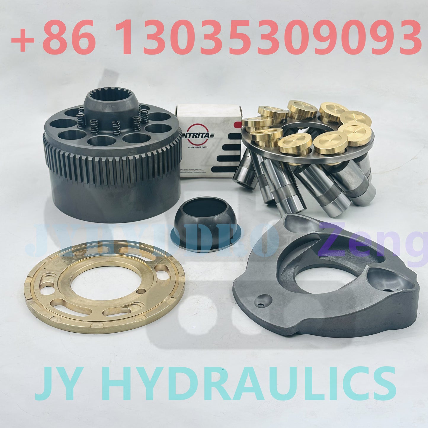 KOBELCO SK320 excavator travel motor piston shoe piston subassembly piston kit