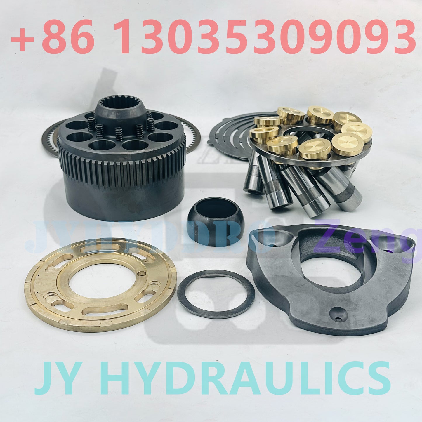 KOBELCO SK320 excavator travel motor piston shoe piston subassembly piston kit