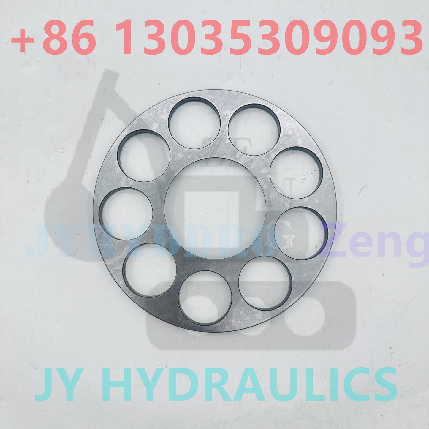 KOBELCO SK320 excavator travel motor rotary group set plate retainer plate retraction retainer shoe push plate