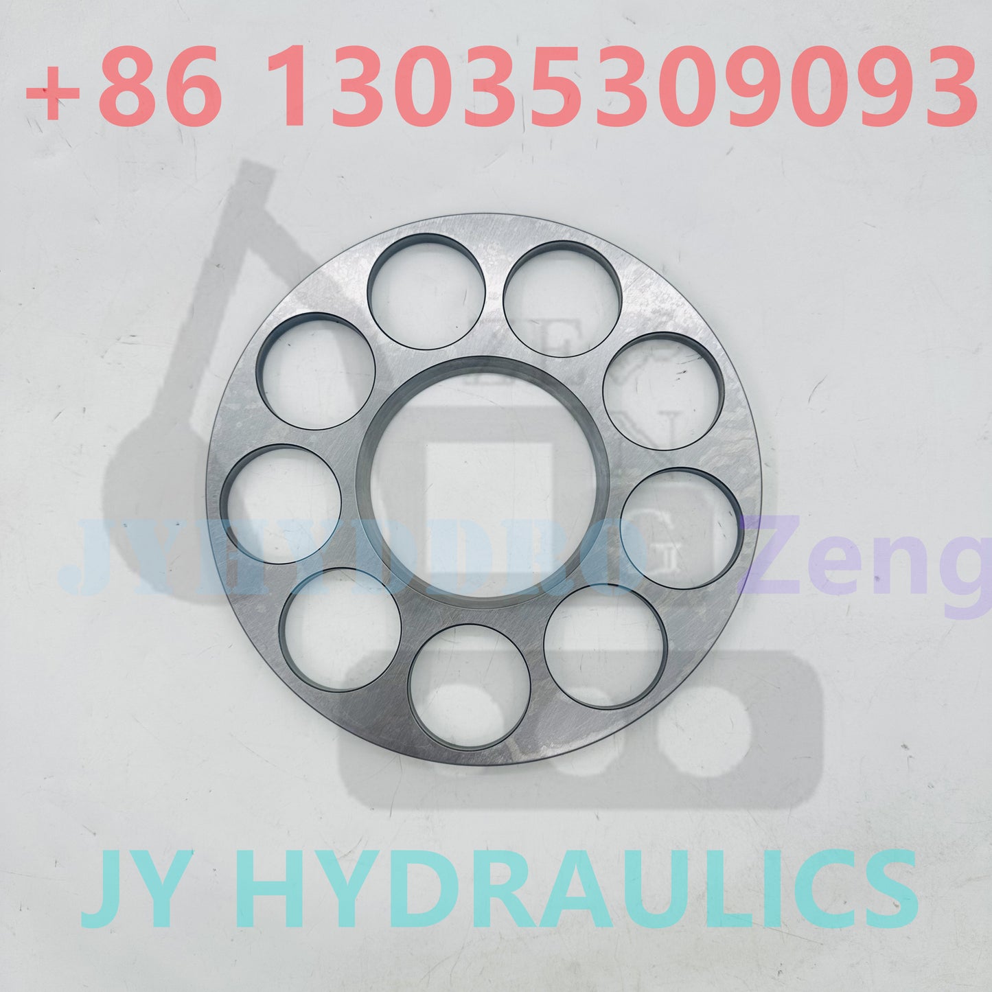 Nabtesco M4V245/140Z travel motor set plate retainer plate retraction retainer shoe push plate