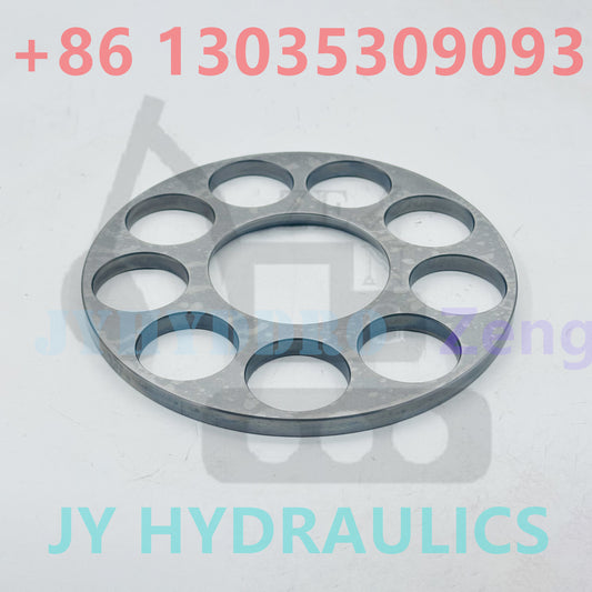 KOBELCO SK320 excavator travel motor rotary group set plate retainer plate retraction retainer shoe push plate