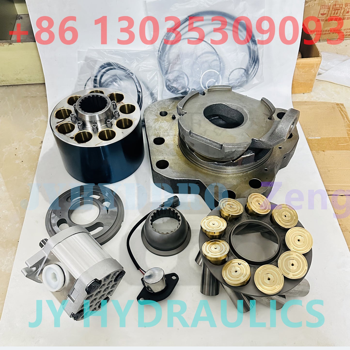 KAWASAKI K3V280S hydraulic pump set plate retainer plate retraction retainer shoe push plate