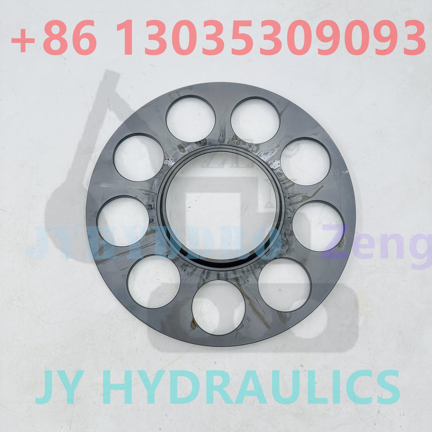 KAWASAKI K3V280S hydraulic pump set plate retainer plate retraction retainer shoe push plate