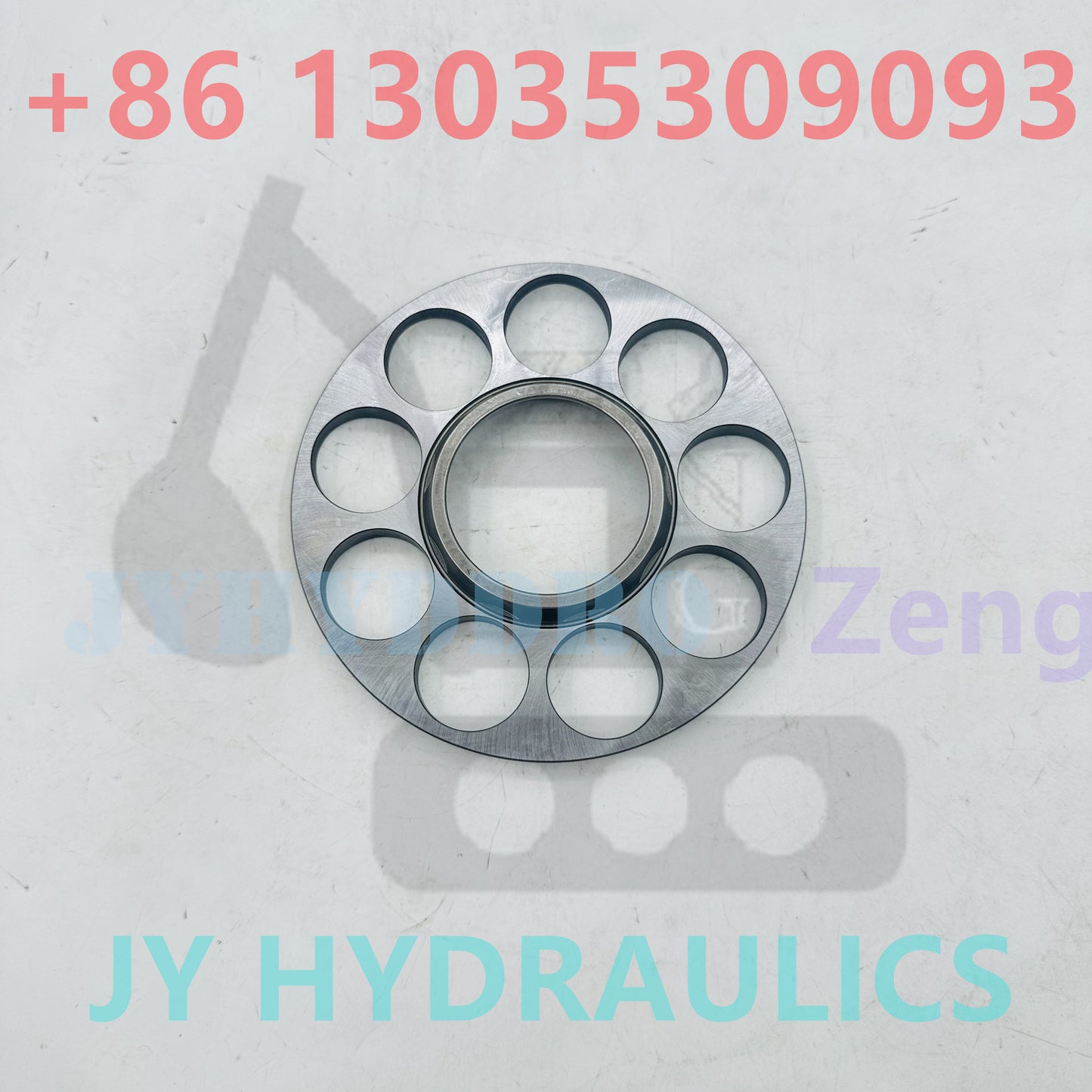 Sauer Danfoss JRR045 hydraulic pump set plate retainer plate retraction retainer shoe push plate