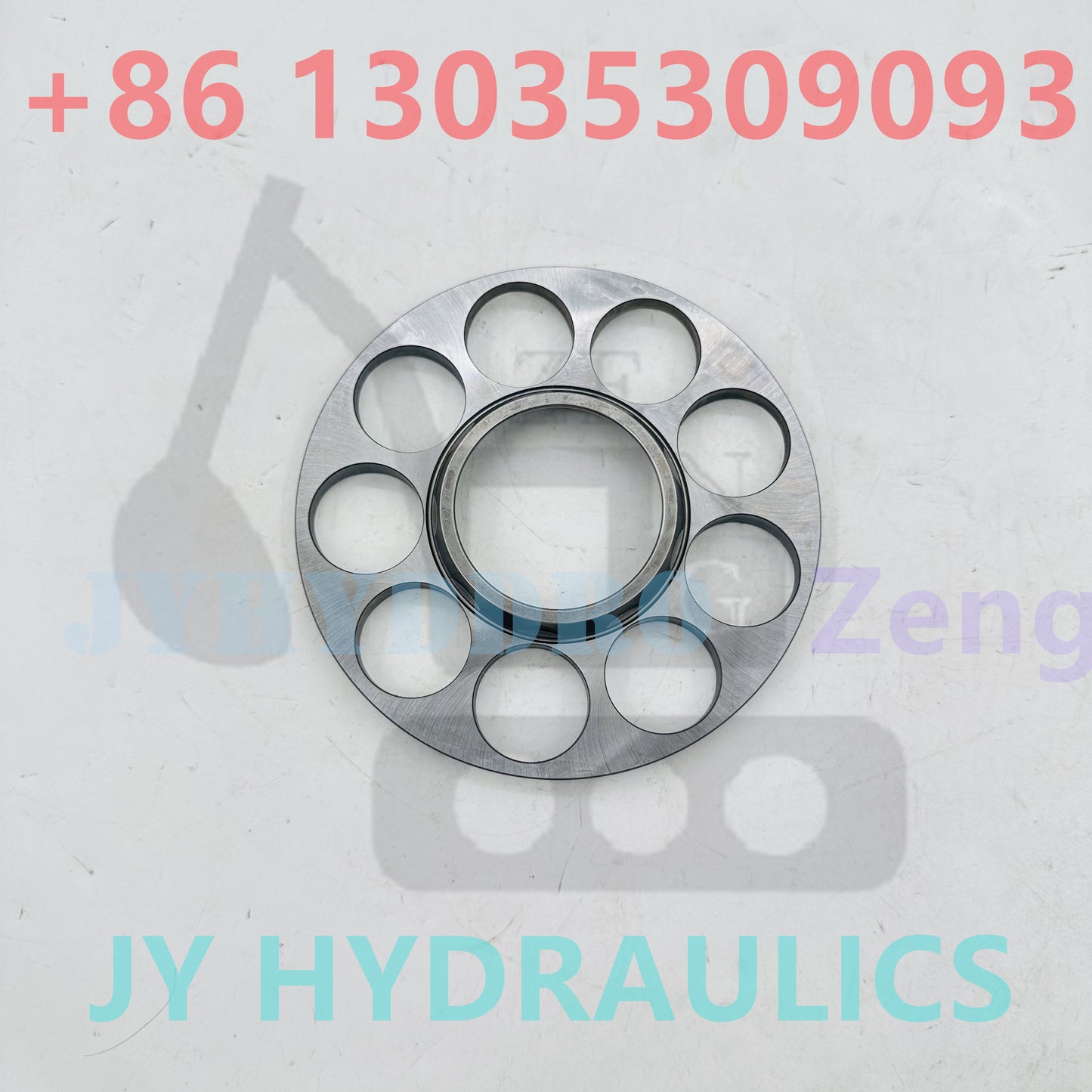 Sauer Danfoss JRR075 hydraulic pump set plate retainer plate retraction retainer shoe push plate