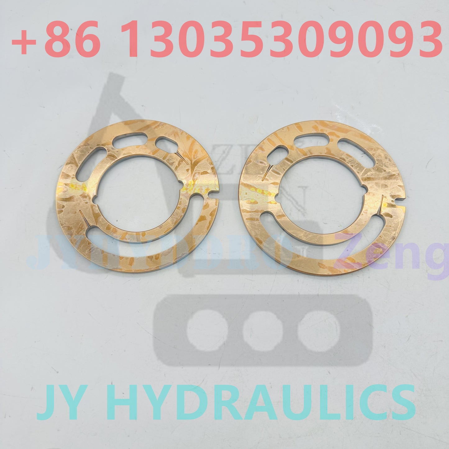Sauer Danfoss JRR075 hydraulic pump valve plate timing plate balance plate control plate control lens port plate