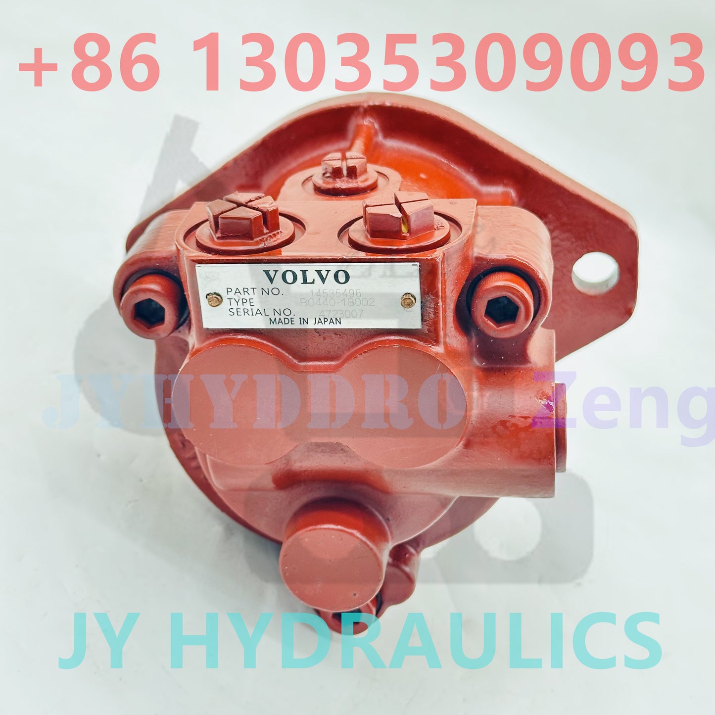 VOLVO EC360 EC460 EXCAVATOR 13T 14533496 KYB16 piston  fan motor