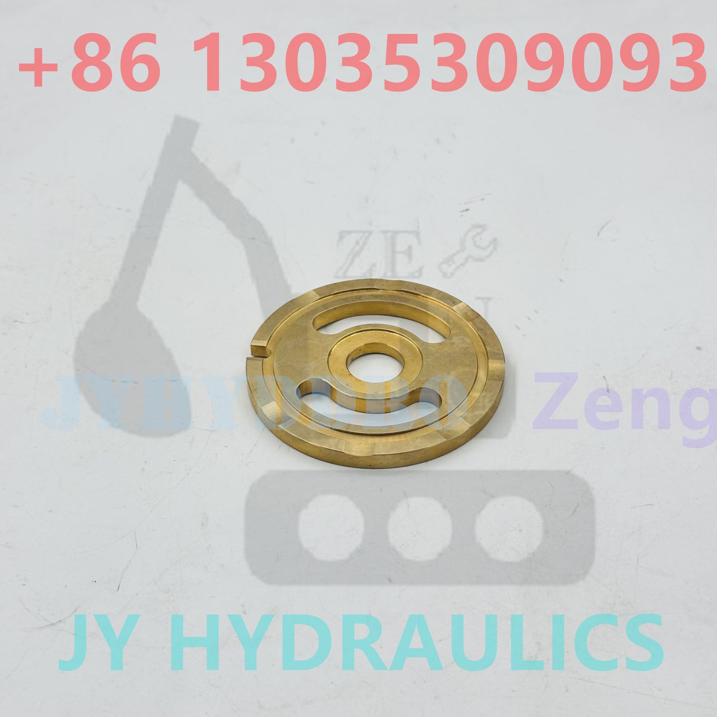 Parker F11-039 hydraulic motor valve plate timing plate balance plate control plate control lens port plate