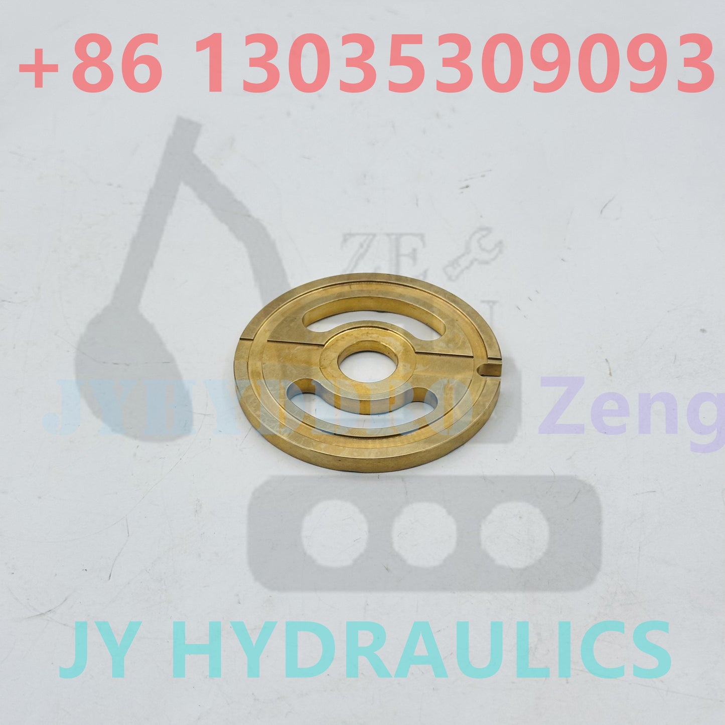 Parker F11-039 hydraulic motor valve plate timing plate balance plate control plate control lens port plate