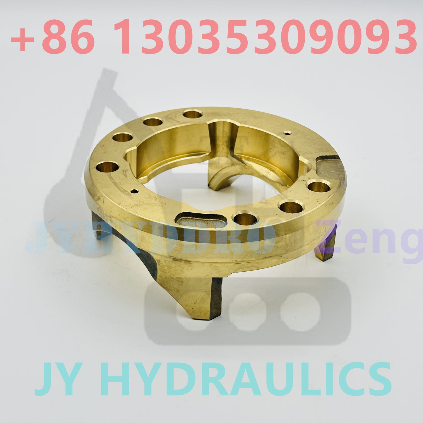 Komatsu HPV165 hydraulic pump swash plate cradle subassembl support