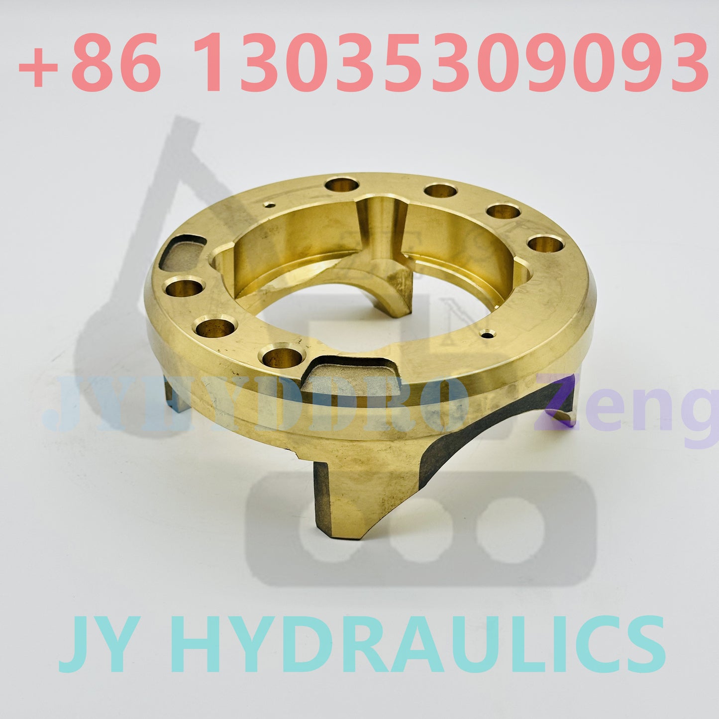 Komatsu HPV165 hydraulic pump swash plate cradle subassembl support