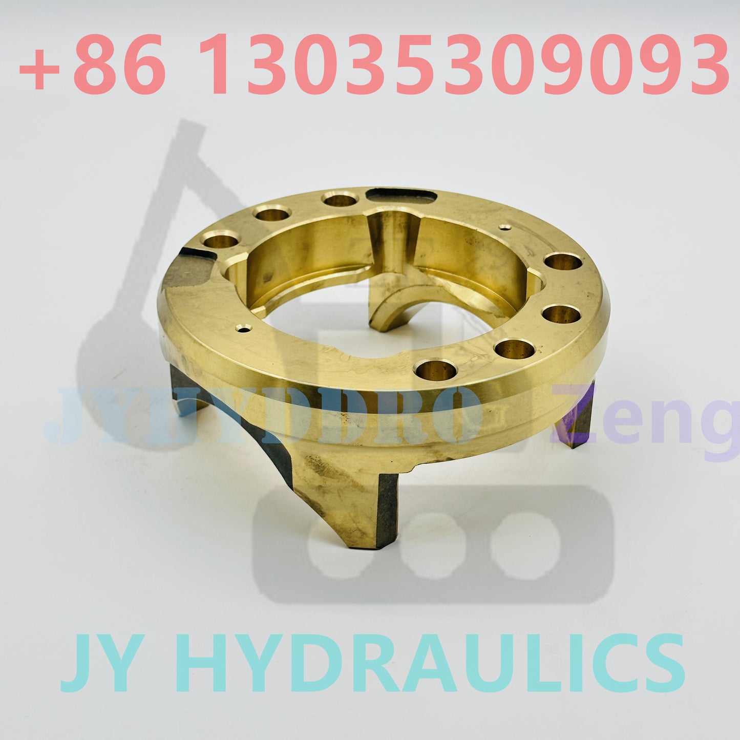 Komatsu HPV165 hydraulic pump swash plate cradle subassembl support