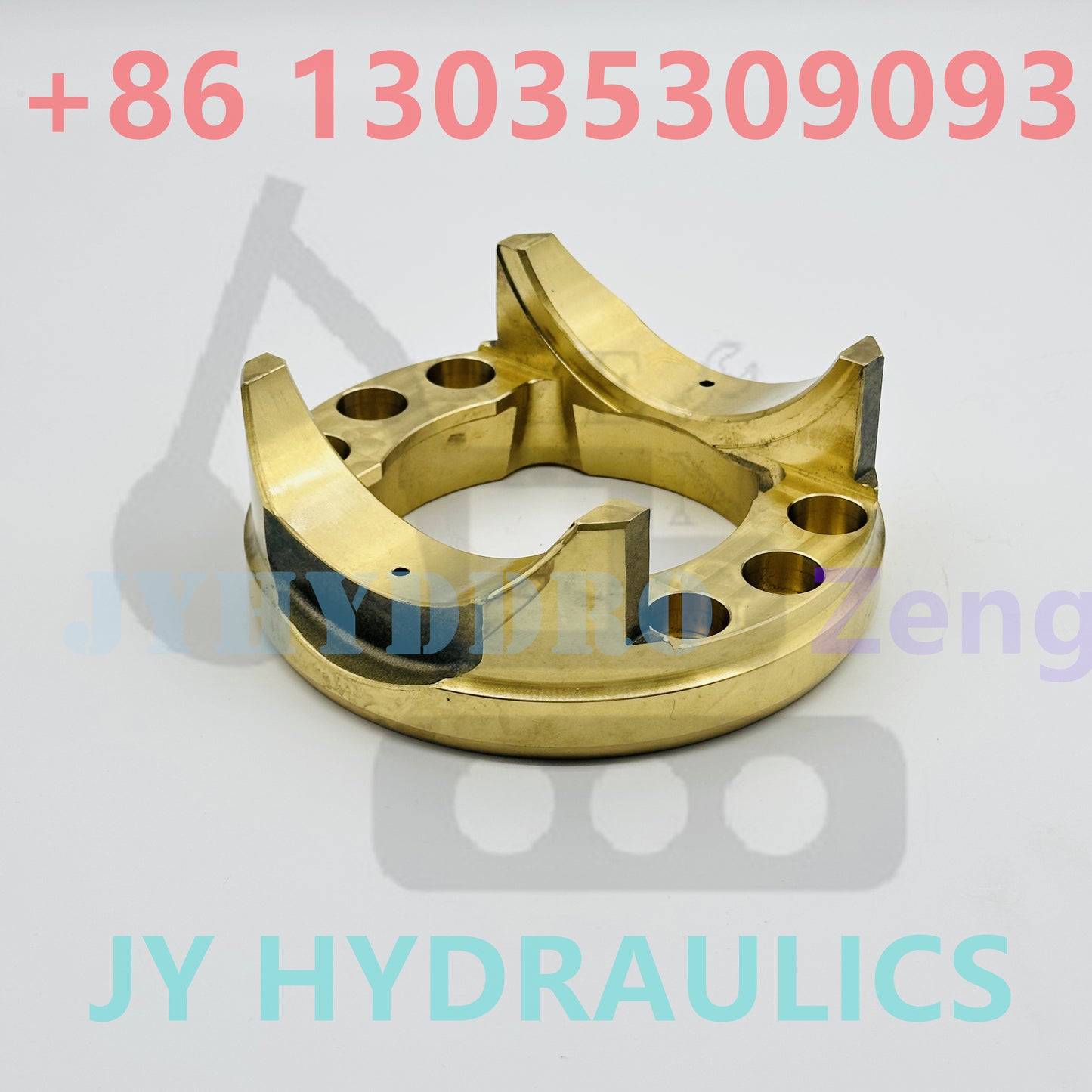 Komatsu HPV165 hydraulic pump swash plate cradle subassembl support