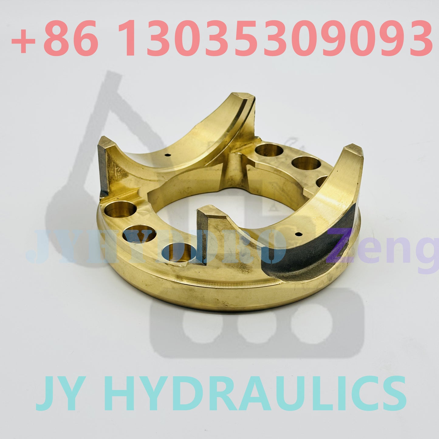 Komatsu HPV165 hydraulic pump swash plate cradle subassembl support