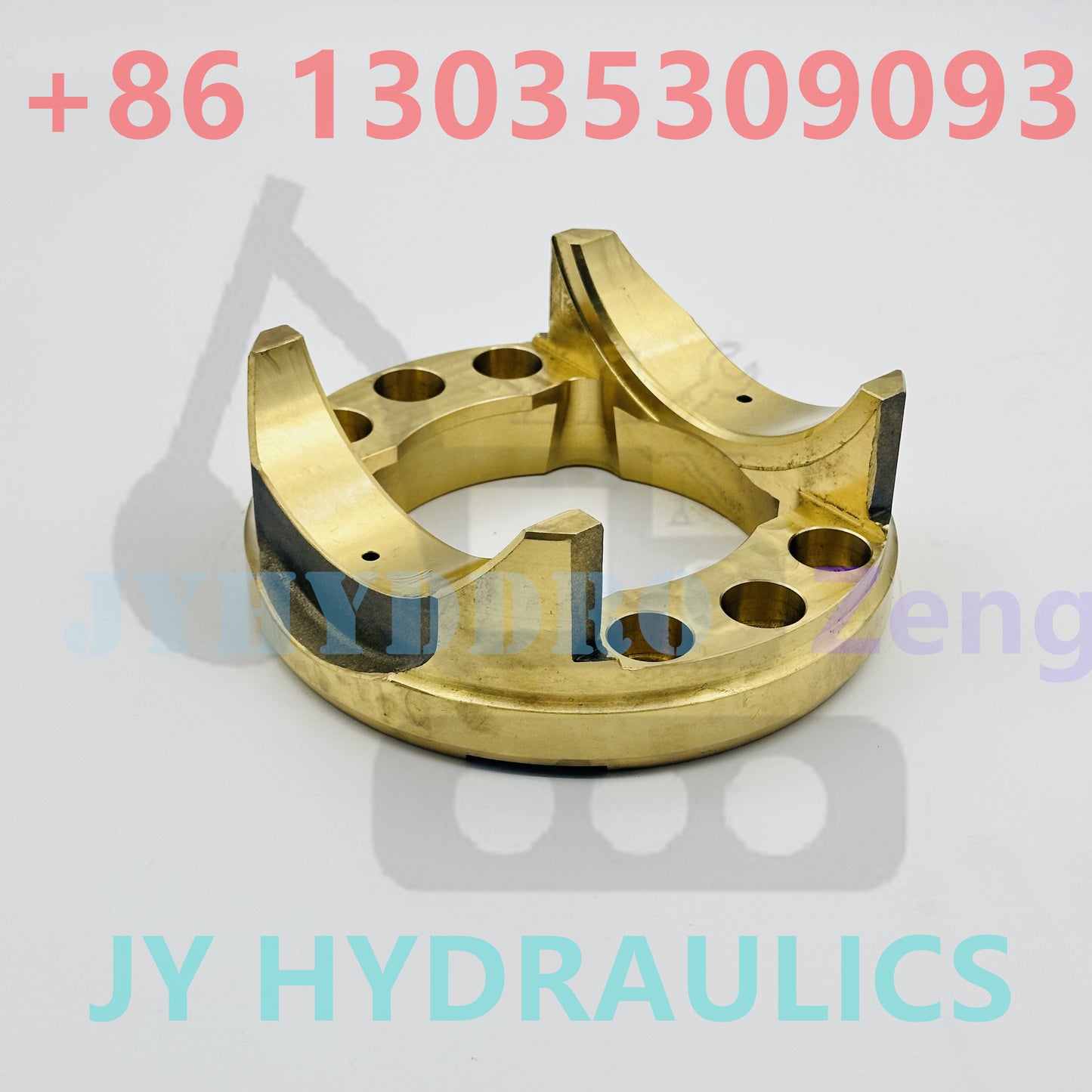 Komatsu HPV165 hydraulic pump swash plate cradle subassembl support
