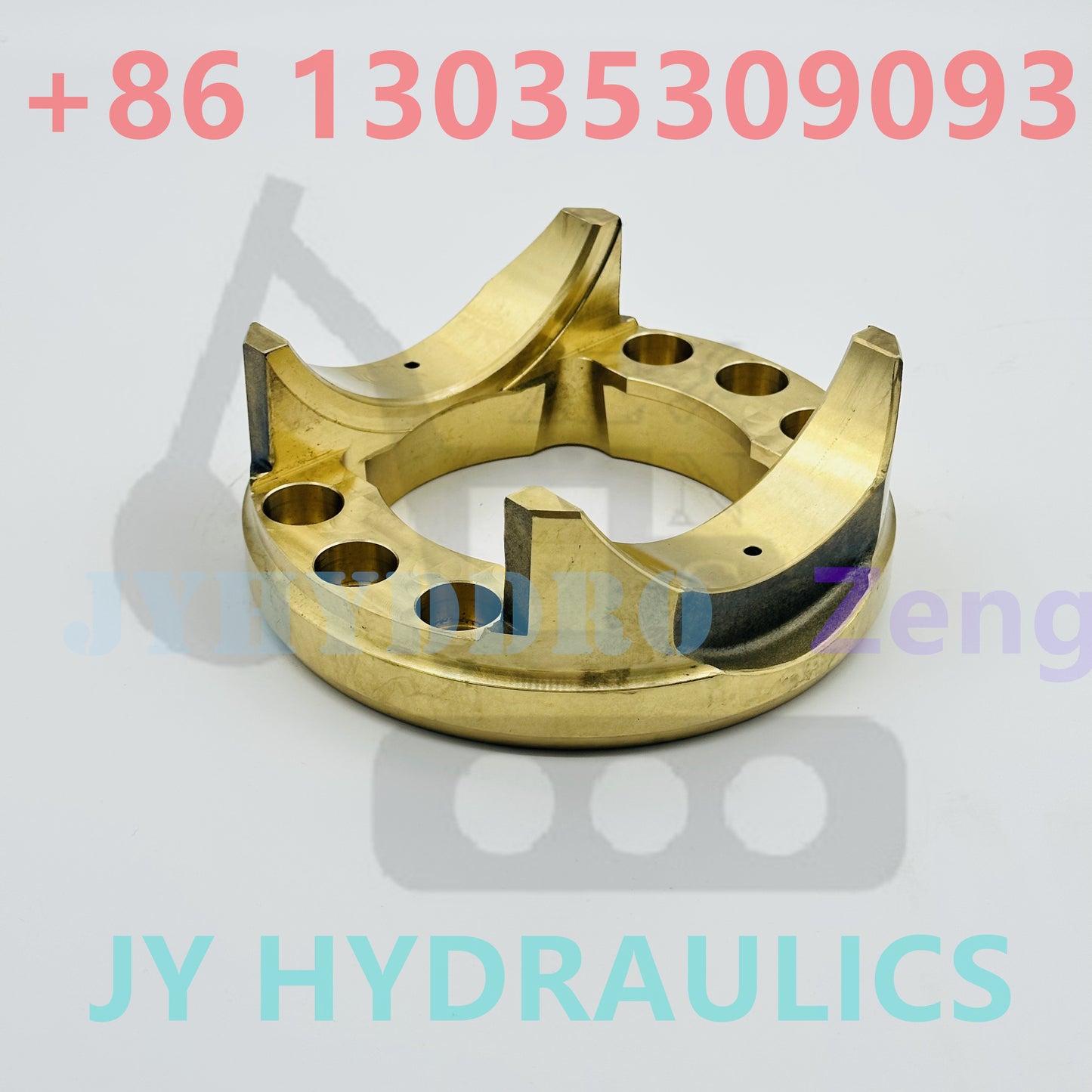 Komatsu HPV165 hydraulic pump swash plate cradle subassembl support