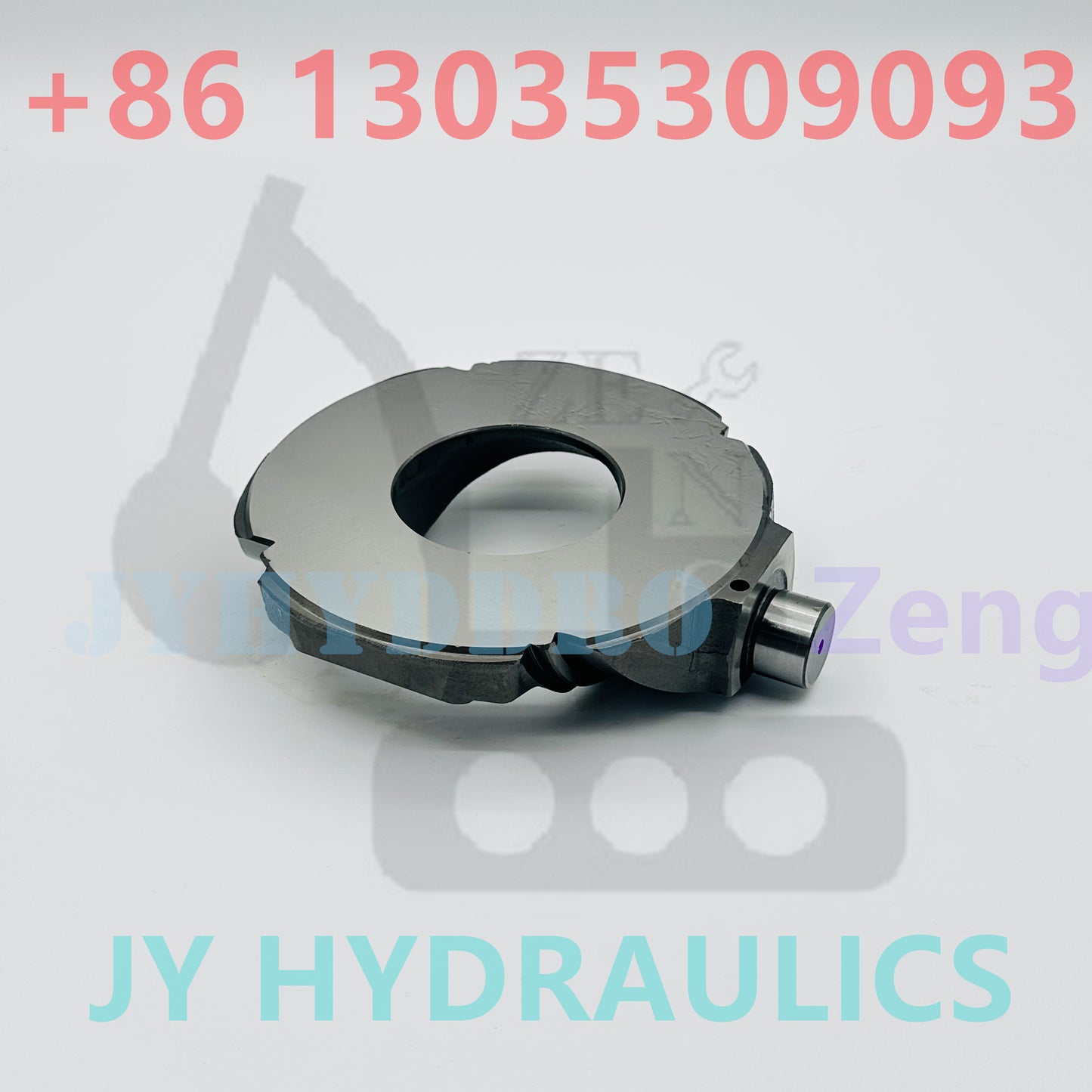 Komatsu HPV165 hydraulic pump swash plate cradle subassembly cam rocker