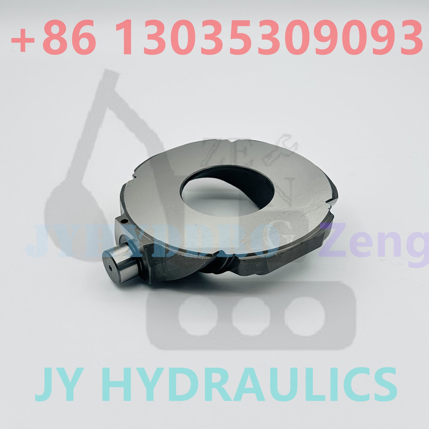 Komatsu HPV165 hydraulic pump swash plate cradle subassembly cam rocker