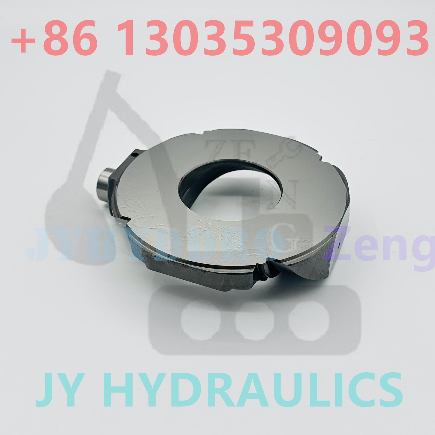 Komatsu HPV165 hydraulic pump swash plate cradle subassembly cam rocker