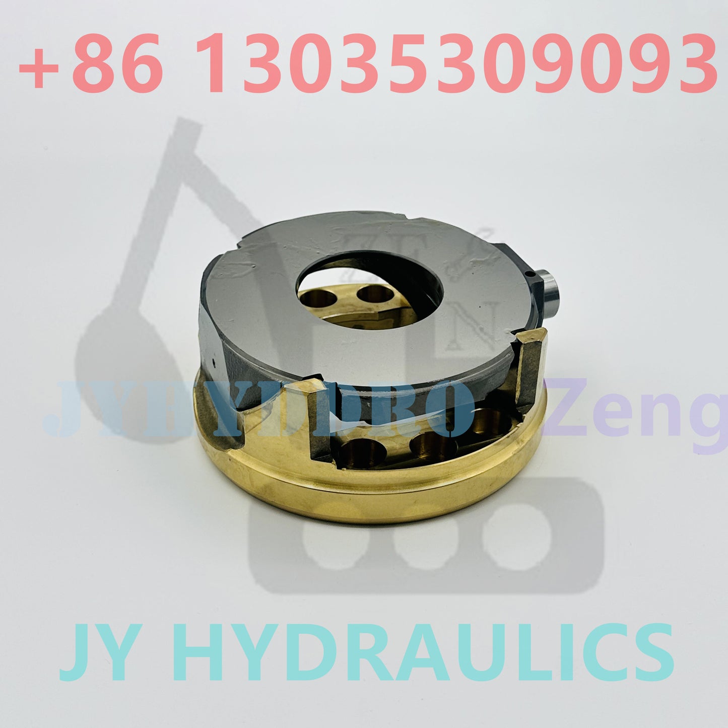 Komatsu HPV165 hydraulic pump swash plate cradle subassembl support