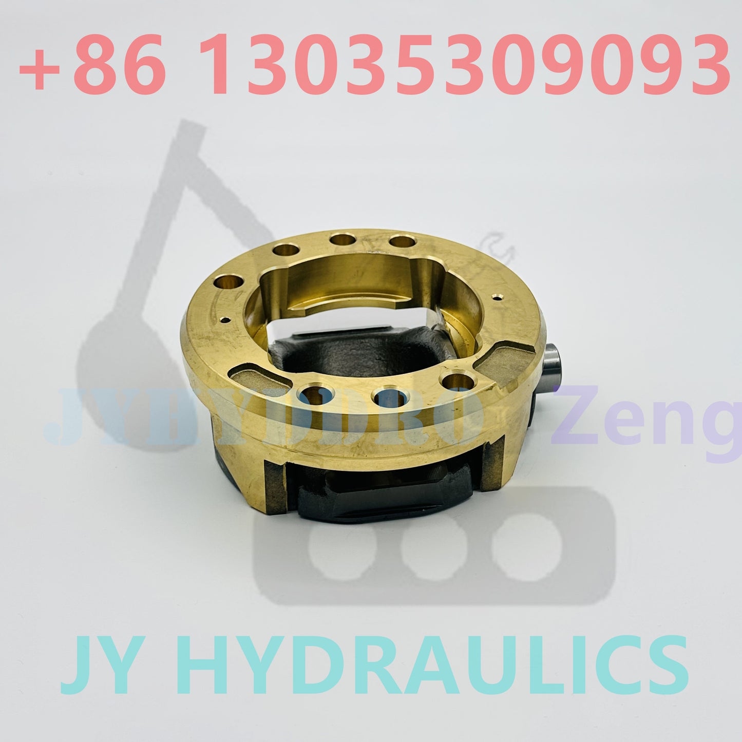 Komatsu HPV165 hydraulic pump swash plate cradle subassembl support