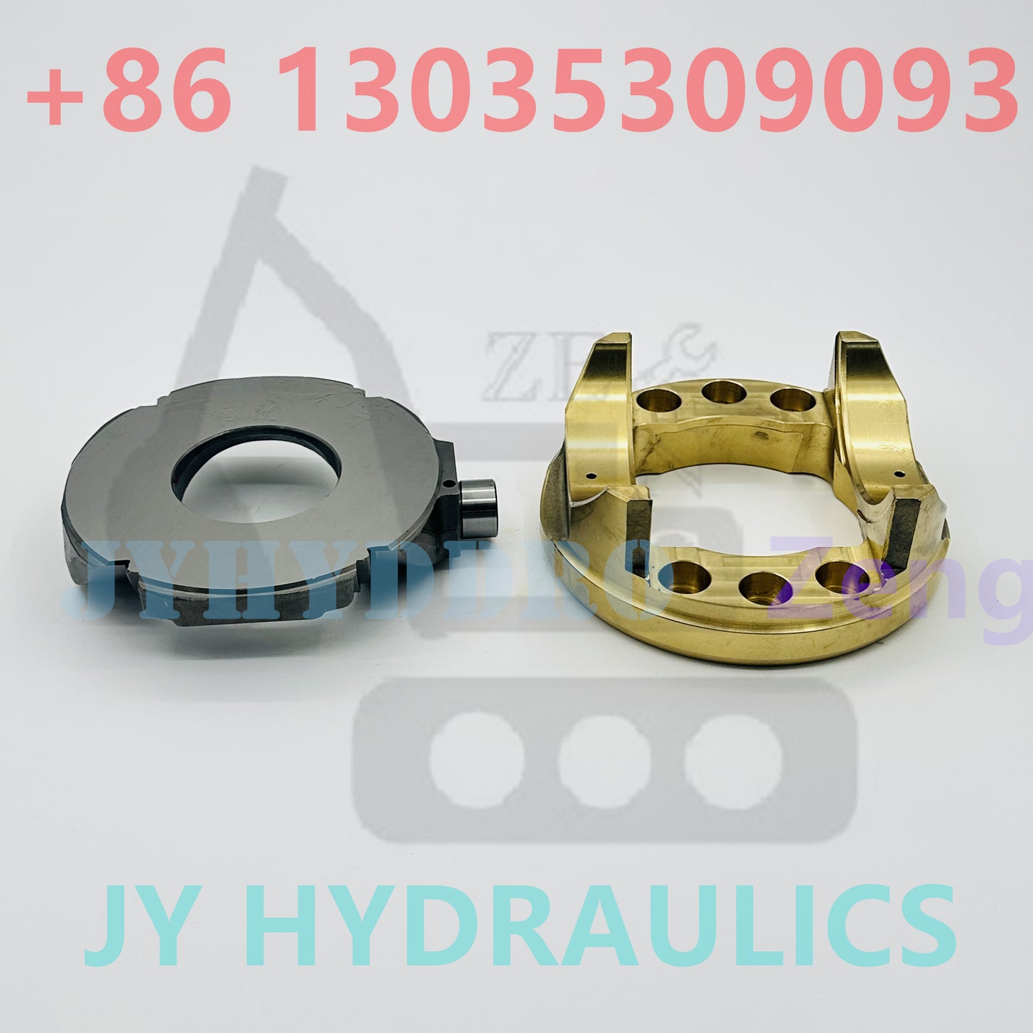 Komatsu HPV165 hydraulic pump swash plate cradle subassembl support