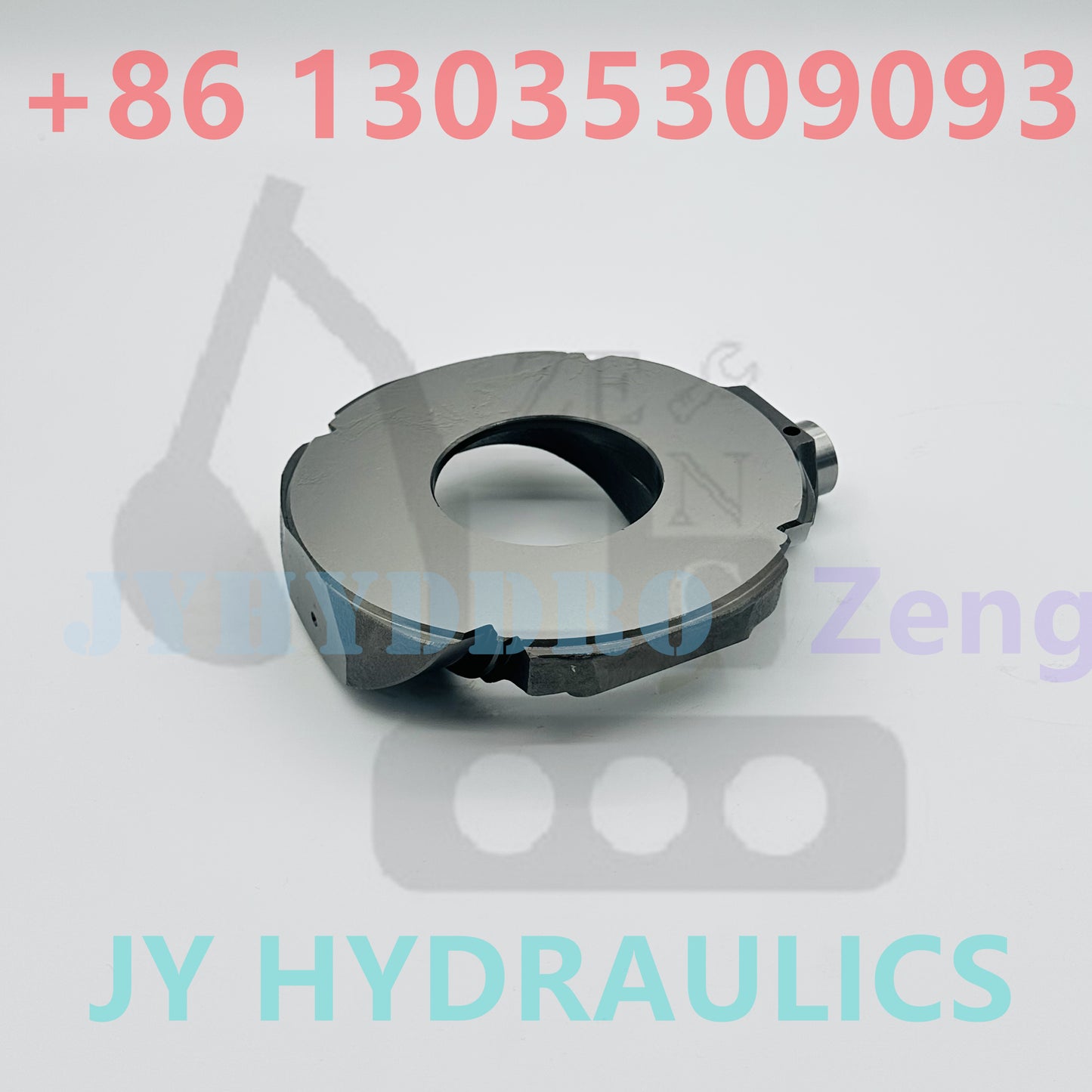 Komatsu HPV165 hydraulic pump swash plate cradle subassembly cam rocker