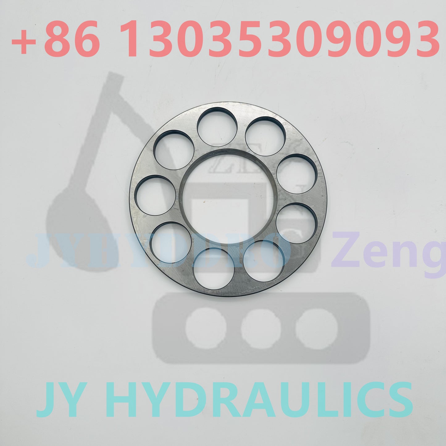 KOMATSU PC300-3 PC300-5 PC400-3 PC400-5 excavator hydraulic pump set plate retainer plate retraction retainer shoe push plate