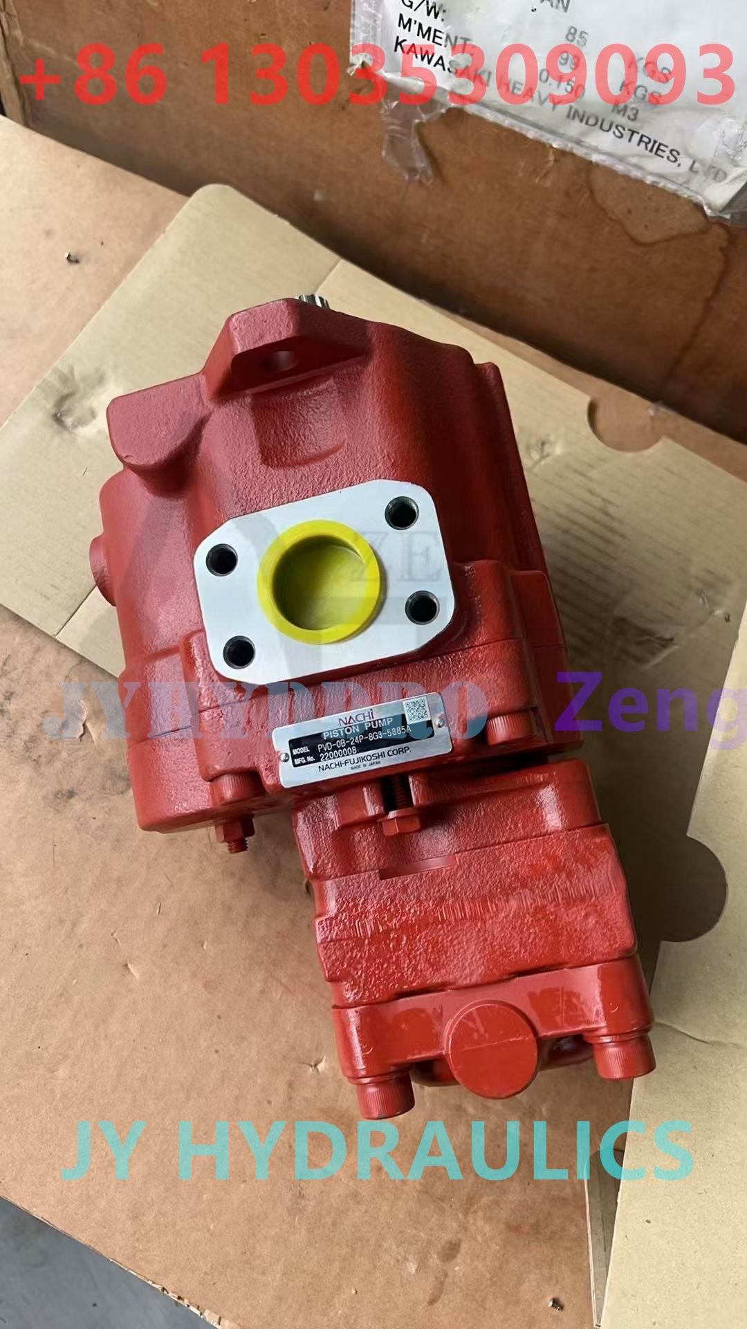 NACHI ORIGINAL PVD-0B-24P HYDRAULIC PUMP